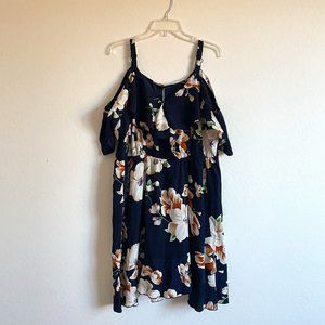 NWT BloomChic Floral Faux Wrap Dress